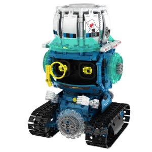 iMMaster Robot Azul con Paneles 3 en 1 – Set de construcción 494 piezas – Robótica creativa desde 8 años