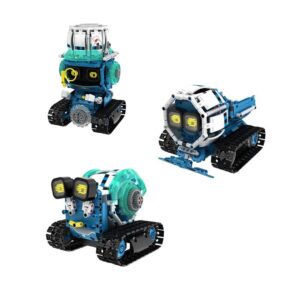 iMMaster Robot Azul con Paneles 3 en 1 – Set de construcción 494 piezas – Robótica creativa desde 8 años