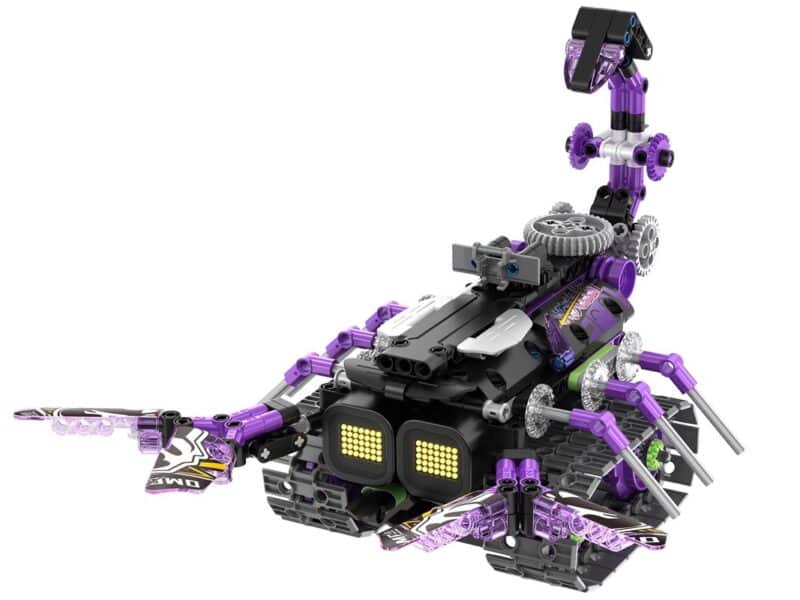 iMMaster Robot Lila con Paneles 3 en 1 – Set de construcción 458 piezas – Robótica creativa desde 8 años
