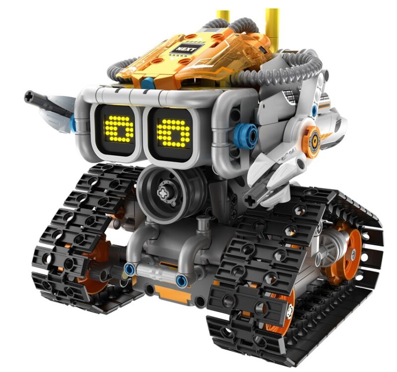 iMMaster Robot Naranja con Paneles 3 en 1 – Set de construcción 451 piezas – Robótica creativa desde 8 años