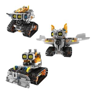 iMMaster Robot Naranja con Paneles 3 en 1 – Set de construcción 451 piezas – Robótica creativa desde 8 años