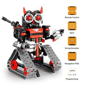 iMMaster Robot y Coche Radio Control 3 en 1 – Set de construcción 419 piezas – Mando incluido desde 8 años