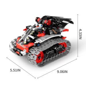 iMMaster Robot y Coche Radio Control 3 en 1 – Set de construcción 419 piezas – Mando incluido desde 8 años