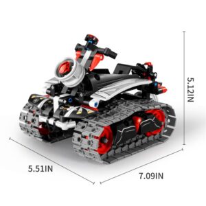 iMMaster Robot y Coche Radio Control 3 en 1 – Set de construcción 419 piezas – Mando incluido desde 8 años