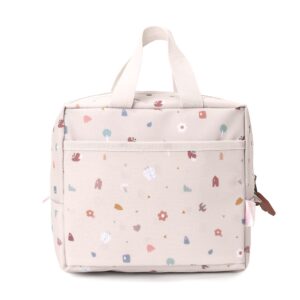 Bolsa merienda térmica Geometric Nature personalizable – Tutete – Mantiene alimentos frescos para colegio y excursiones