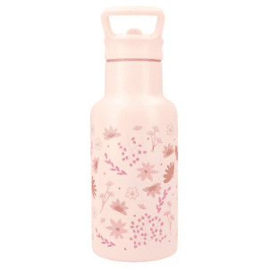 Botella de Acero Infantil Flores – 350ml – Resistente y reutilizable
