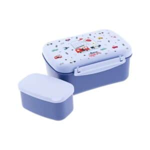 Hermetic Lunch Box Sky Tiny Motors – Tupper infantil hermético con placa refrigerante y cajita interior
