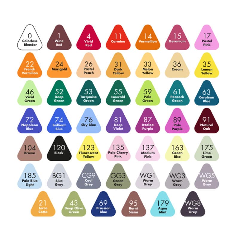 Rotuladores Doble Punta – Campus Student TopiColor – 48 colores – Set completo para artistas y estudiantes