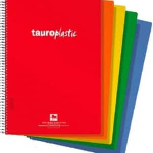 Bloc Folio 80h 90gr pauta 3,5mmTauroPlastic surtidos