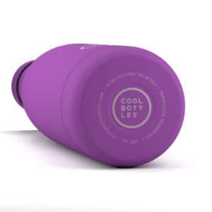 Botella térmica Vivid Violet 750ml – Botella reutilizable de acero inoxidable – Cool Bottles – Mantiene frío y calor para niños y adultos