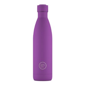Botella térmica Vivid Violet 750ml – Botella reutilizable de acero inoxidable – Cool Bottles – Mantiene frío y calor para niños y adultos