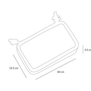 Estuche Plumier Doble Tutete City Cars – Con dos compartimentos y exterior impermeable