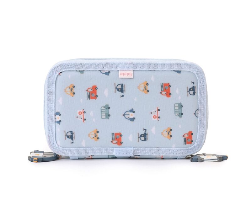 Estuche Plumier Doble Tutete City Cars – Con dos compartimentos y exterior impermeable