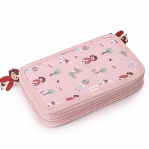 Estuche Plumier Doble Tutete Little Red – Con dos compartimentos y exterior impermeable