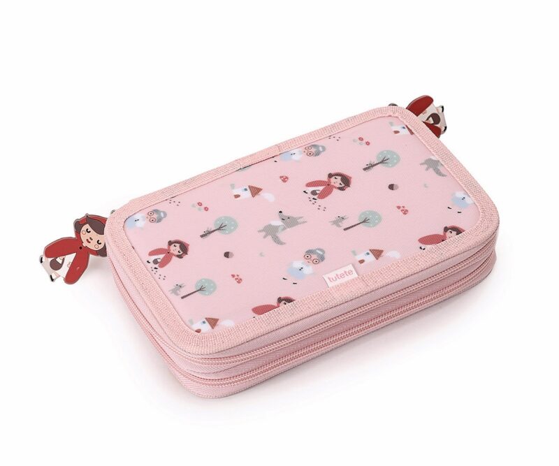 Estuche Plumier Doble Tutete Little Red – Con dos compartimentos y exterior impermeable