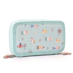 Estuche Plumier Doble Tutete The Three Little Pigs – Con dos compartimentos y exterior impermeable