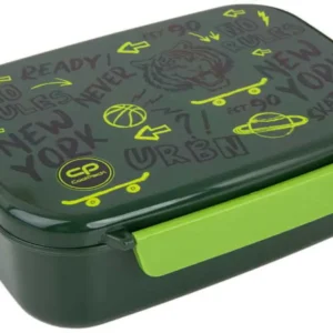 Fiambrera Foody Tiger – Caja de almuerzo con compartimentos – Ideal para colegio y actividades diarias
