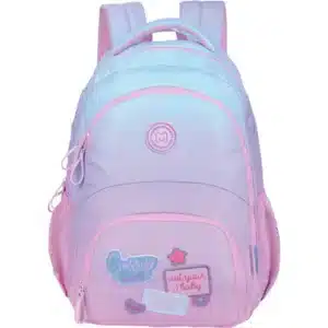 Mochila con bolsillo frontal summer rosa