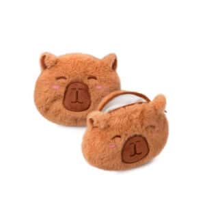 Monedero de peluche Capibara – Accesorio infantil – Trendhaus – Suave y divertido para guardar monedas y pequeños tesoros