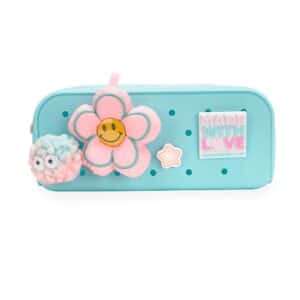 Portatodo simple silicona pompones