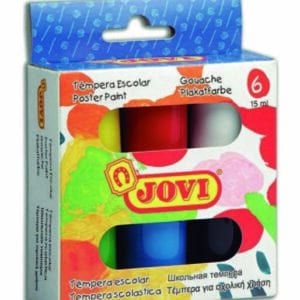 Tempera Jovi 520 6 colores surtidos