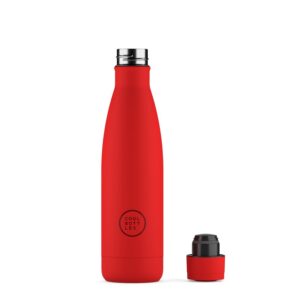 The Bottle – Botella isotérmica Vivid Red 500ml – Cool Bottles – Acero inoxidable reutilizable