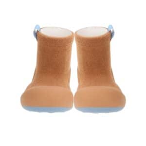 Zapatos Attipas Label Camel suela bicolor – Calzado ergonómico bebé – Attipas – Primeros pasos cómodos y seguros desde 0 meses