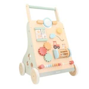Andador de Actividades Seasons – Correpasillos de madera – Monnëka – Estimula la motricidad desde 12 meses