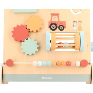 Andador de Actividades Seasons – Correpasillos de madera – Monnëka – Estimula la motricidad desde 12 meses
