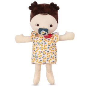 Bebé Jeanne y portabebés – Muñeca blanda con accesorios – Lilliputiens – Juego simbólico desde 2 años