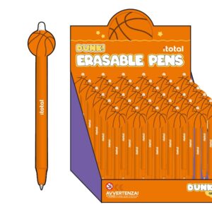 Bolígrafo Borrable Basketball – Bolígrafo de tinta termosensible – iTotal – Escritura limpia y diseño deportivo