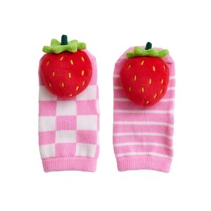 Calcetines estimulación Attisocks Strawberry – Calcetines sensoriales bebé – Attipas – Desarrollo motor y cognitivo desde 0 meses