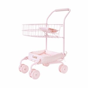 Carrito de la Compra Vichy Personalizable – Juego de imitación infantil – Monnëka – Diversión, estilo y aprendizaje desde 3 años