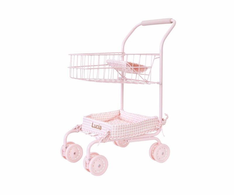 Carrito de la Compra Vichy Personalizable – Juego de imitación infantil – Monnëka – Diversión, estilo y aprendizaje desde 3 años