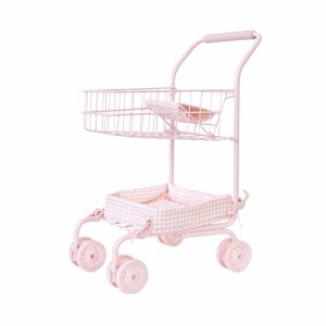 Carrito de la Compra Vichy Personalizable – Juego de imitación infantil – Monnëka – Diversión, estilo y aprendizaje desde 3 años