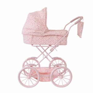 Carrito para Muñecas Flowers Personalizable – Cochecito infantil de paseo – Monnëka – Diseño elegante y personalizable desde 3 años