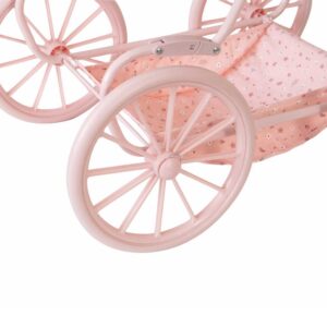 Carrito para Muñecas Flowers Personalizable – Cochecito infantil de paseo – Monnëka – Diseño elegante y personalizable desde 3 años