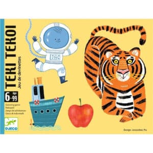 Cartas Teki Tekoi – Juego de observación y memoria – Djeco – Diversión para niños desde 6 años