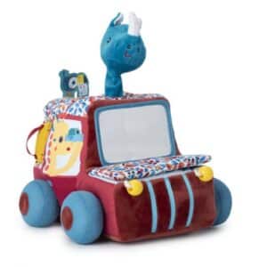 Coche de actividades Safari Jack – Juguete sensorial con sonidos – Lilliputiens – Estimulación temprana desde 9 meses