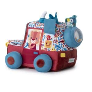 Coche de actividades Safari Jack – Juguete sensorial con sonidos – Lilliputiens – Estimulación temprana desde 9 meses