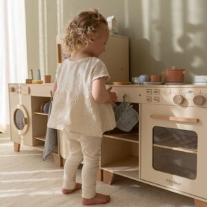Cocina de Madera FSC (Edición Limitada) – Little Dutch – Juego de imitación infantil – Diversión culinaria desde 3 años