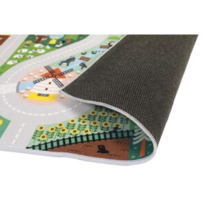 Cross Roads – Alfombra Campaña – Alfombra de juego antideslizante – Janod – Naturaleza e imaginación desde 2 años