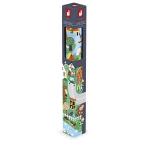 Cross Roads – Alfombra Campaña – Alfombra de juego antideslizante – Janod – Naturaleza e imaginación desde 2 años