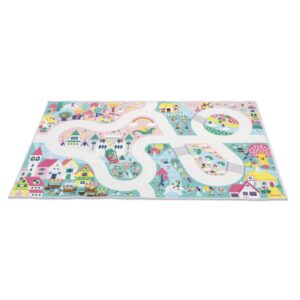 Cross Roads – Alfombra Reino Mágico – Alfombra de juego antideslizante – Janod – Fantasía e imaginación desde 2 años