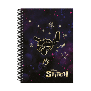 Cuaderno espiral B5 Gold Stitch 100 hojas – Cuaderno escolar cuadrícula 1 cm – CoolPack – Escritura y organización diaria