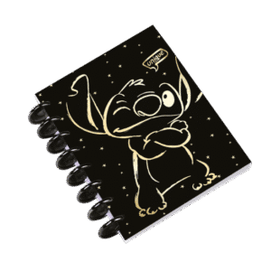 Cuaderno plástico espiral B5 Gold Stitch 100 hojas – Cuaderno escolar cuadrícula 1 cm – CoolPack – Resistencia y organización diaria