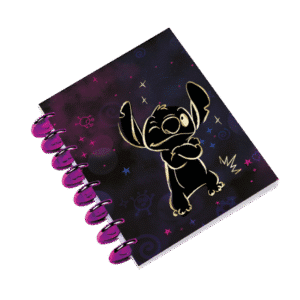 Cuaderno plástico espiral B5 Gold Stitch 100 hojas – Cuaderno escolar cuadrícula 3 mm – CoolPack – Resistencia y organización diaria