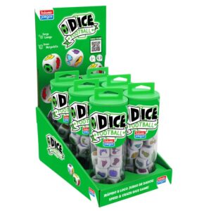 DICE Fútbol – Juego de dados y reflejos – Falomir – Velocidad, observación y diversión desde 6 años
