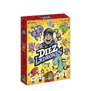 Diez Ladrones – Juego de mesa educativo – Falomir – Cálculo mental y rapidez desde 6 años