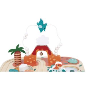 Dino – Mesa de Actividades Dino – Juego de madera – Janod – Desarrollo sensorial y motricidad desde 12 meses